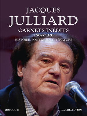 cover image of Carnets inédits 1987-2020
